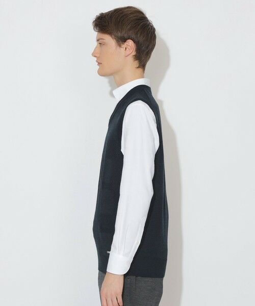BLUE LABEL / BLACK LABEL CRESTBRIDGE / ブルーレーベル / ブラックレーベル・クレストブリッジ  ニット・セーター | 【WEB限定】シャドーチェックニットベスト | 詳細14