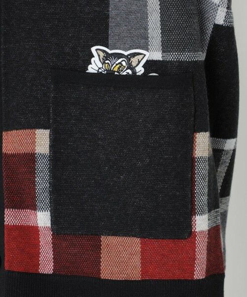 BLUE LABEL / BLACK LABEL CRESTBRIDGE / ブルーレーベル / ブラックレーベル・クレストブリッジ  ニット・セーター | 【渋谷店・WEB限定】パッチワークチェックカーディガン | 詳細4