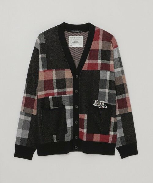 BLUE LABEL / BLACK LABEL CRESTBRIDGE / ブルーレーベル / ブラックレーベル・クレストブリッジ  ニット・セーター | 【渋谷店・WEB限定】パッチワークチェックカーディガン | 詳細5