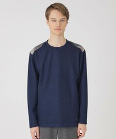 【新品】ブラックレーベルクレストブリッジ　カットソー　L　黒　バーバリー　266 BLACK LABEL CRESTBRIDGE - 【新品】ブラックレーベルクレスト