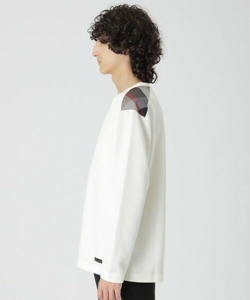 BLUE LABEL / BLACK LABEL CRESTBRIDGE / ブルーレーベル / ブラックレーベル・クレストブリッジ  カットソー | ショルダーチェックニットソー | 詳細2