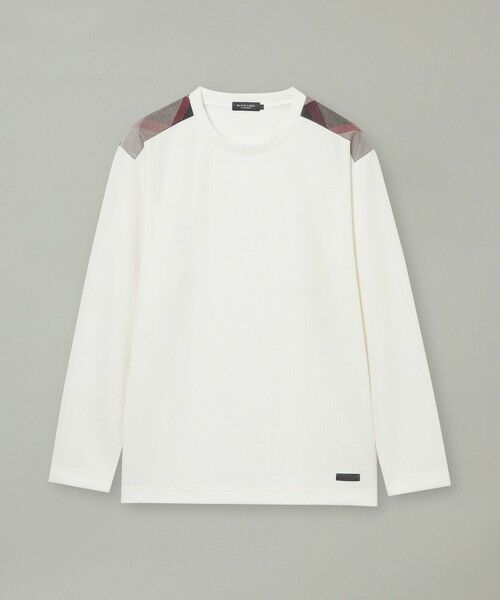 BLUE LABEL / BLACK LABEL CRESTBRIDGE / ブルーレーベル / ブラックレーベル・クレストブリッジ  カットソー | ショルダーチェックニットソー | 詳細5