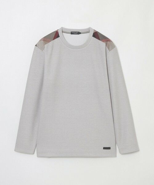 BLUE LABEL / BLACK LABEL CRESTBRIDGE / ブルーレーベル / ブラックレーベル・クレストブリッジ  カットソー | ショルダーチェックニットソー | 詳細10