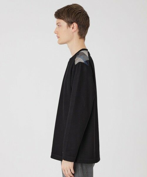 BLUE LABEL / BLACK LABEL CRESTBRIDGE / ブルーレーベル / ブラックレーベル・クレストブリッジ  カットソー | ショルダーチェックニットソー | 詳細12