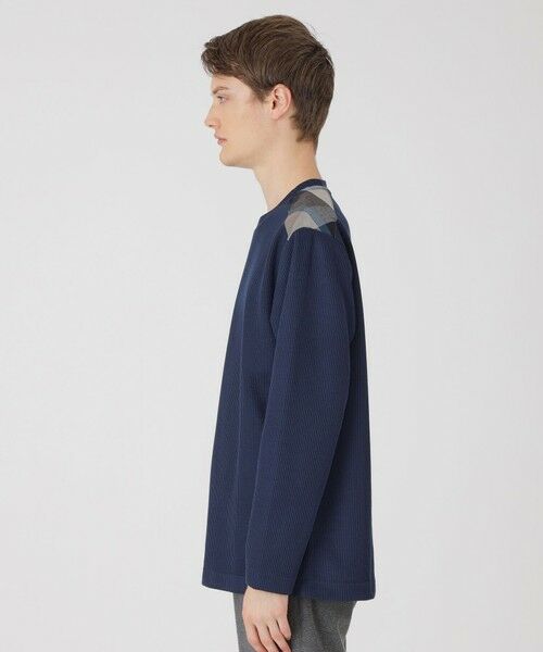 BLUE LABEL / BLACK LABEL CRESTBRIDGE / ブルーレーベル / ブラックレーベル・クレストブリッジ  カットソー | ショルダーチェックニットソー | 詳細17