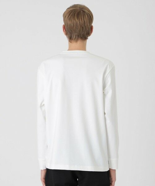 BLUE LABEL / BLACK LABEL CRESTBRIDGE / ブルーレーベル / ブラックレーベル・クレストブリッジ  カットソー | パイルジャカードシャドーチェックカットソー | 詳細3