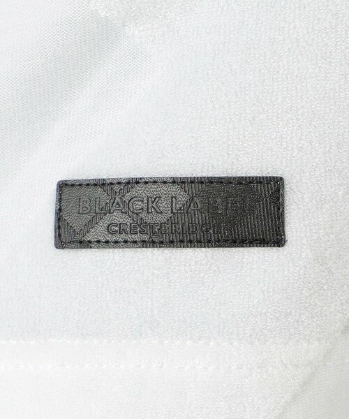 BLUE LABEL / BLACK LABEL CRESTBRIDGE / ブルーレーベル / ブラックレーベル・クレストブリッジ  カットソー | パイルジャカードシャドーチェックカットソー | 詳細4