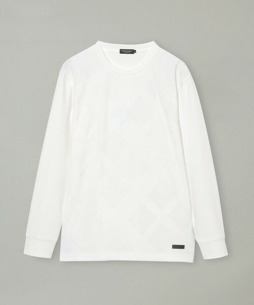 BLUE LABEL / BLACK LABEL CRESTBRIDGE / ブルーレーベル / ブラックレーベル・クレストブリッジ  カットソー | パイルジャカードシャドーチェックカットソー | 詳細5