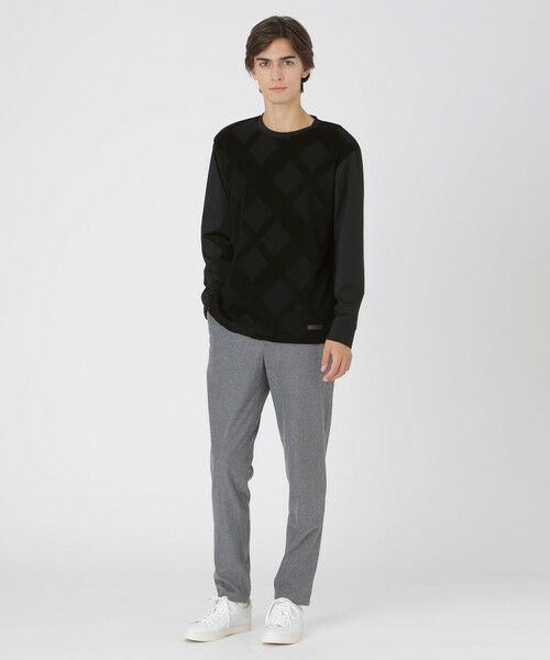 BLUE LABEL / BLACK LABEL CRESTBRIDGE / ブルーレーベル / ブラックレーベル・クレストブリッジ  カットソー | パイルジャカードシャドーチェックカットソー | 詳細6
