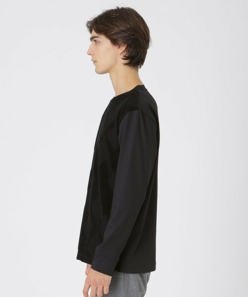 BLUE LABEL / BLACK LABEL CRESTBRIDGE / ブルーレーベル / ブラックレーベル・クレストブリッジ  カットソー | パイルジャカードシャドーチェックカットソー | 詳細7