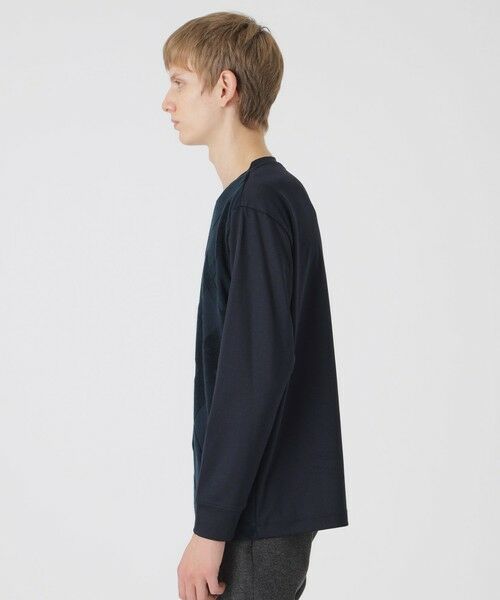 BLUE LABEL / BLACK LABEL CRESTBRIDGE / ブルーレーベル / ブラックレーベル・クレストブリッジ  カットソー | パイルジャカードシャドーチェックカットソー | 詳細12