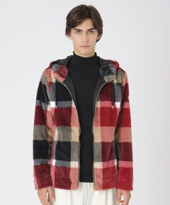 【10th ANNIVERSARY】プレミアムシャギークレストブリッジチェックパーカー
