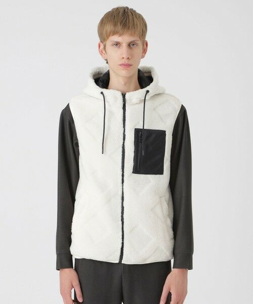 BLUE LABEL / BLACK LABEL CRESTBRIDGE / ブルーレーベル / ブラックレーベル・クレストブリッジ  カットソー | 【BLACK lab.】シャドーチェックボアベスト | 詳細2