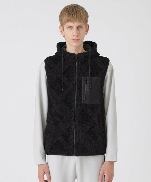 BLUE LABEL / BLACK LABEL CRESTBRIDGE / ブルーレーベル / ブラックレーベル・クレストブリッジ  カットソー | 【BLACK lab.】シャドーチェックボアベスト | 詳細9