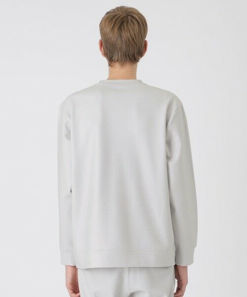 BLUE LABEL / BLACK LABEL CRESTBRIDGE / ブルーレーベル / ブラックレーベル・クレストブリッジ  カットソー | 【BLACK lab.】ダウンファブリックロゴスウェットシャツ | 詳細3