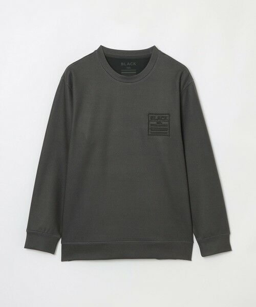 BLUE LABEL / BLACK LABEL CRESTBRIDGE / ブルーレーベル / ブラックレーベル・クレストブリッジ  カットソー | 【BLACK lab.】ダウンファブリックロゴスウェットシャツ | 詳細10