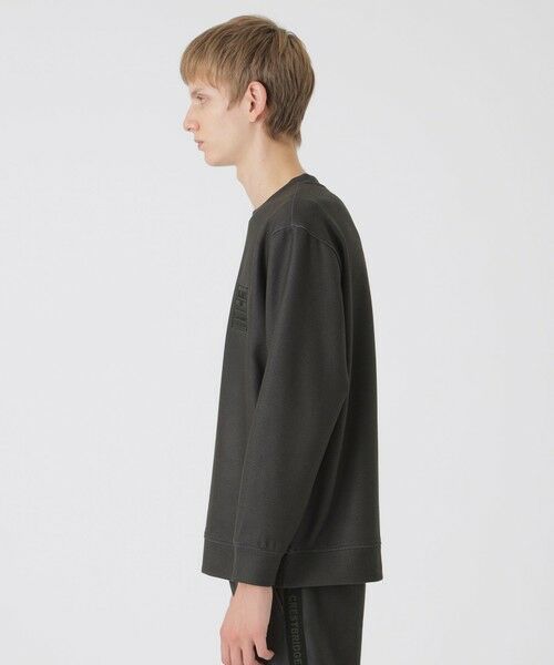 BLUE LABEL / BLACK LABEL CRESTBRIDGE / ブルーレーベル / ブラックレーベル・クレストブリッジ  カットソー | 【BLACK lab.】ダウンファブリックロゴスウェットシャツ | 詳細7