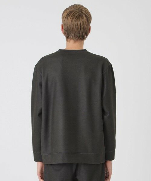 BLUE LABEL / BLACK LABEL CRESTBRIDGE / ブルーレーベル / ブラックレーベル・クレストブリッジ  カットソー | 【BLACK lab.】ダウンファブリックロゴスウェットシャツ | 詳細8