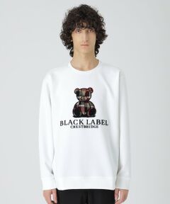 BLUE LABEL / BLACK LABEL CRESTBRIDGE / ブルーレーベル / ブラックレーベル・クレストブリッジ  カットソー | 【一部店舗限定】ハブラシベアースウェットシャツ