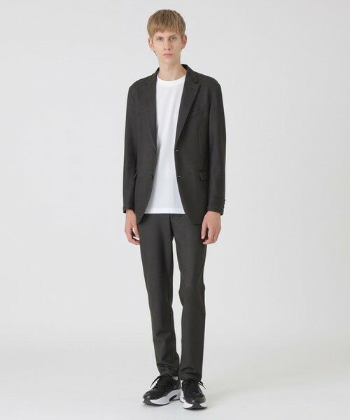 BLUE LABEL / BLACK LABEL CRESTBRIDGE / ブルーレーベル / ブラックレーベル・クレストブリッジ その他パンツ | 【BLACK lab.】ライトウェイトダウンファブリックトラウザーズ | 詳細1