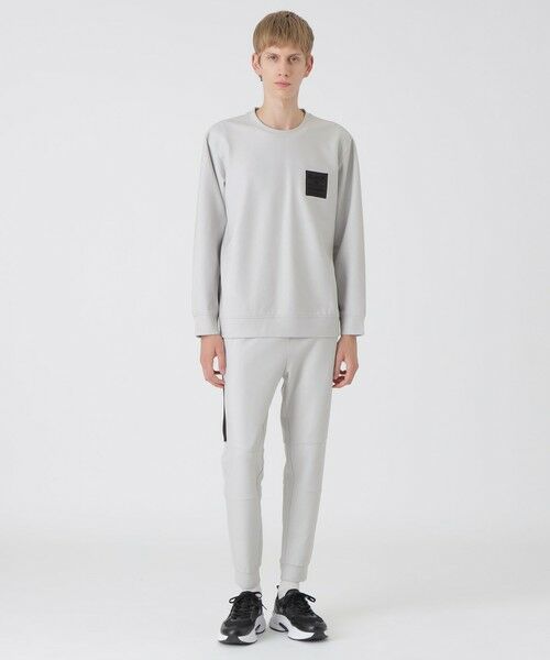 BLUE LABEL / BLACK LABEL CRESTBRIDGE / ブルーレーベル / ブラックレーベル・クレストブリッジ その他パンツ | 【BLACK lab.】ライトウェイトダウンファブリックトラックパンツ | 詳細1