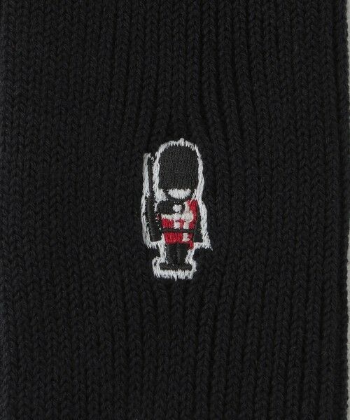 BLUE LABEL / BLACK LABEL CRESTBRIDGE / ブルーレーベル / ブラックレーベル・クレストブリッジ  その他小物 | ワンポイントガーズマンウォームソックス | 詳細1