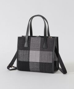 BLUE LABEL CRESTBRIDGE ミニ　ショルダーバッグ　２way クレストブリッジチェックPVCミニショルダー（バッグ）｜BLUE