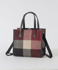 ☆BLUE LABEL CRESTBRIDGE☆【完売品】チェック柄パフスリーブ パーシャルクレストブリッジチェックスカーフ