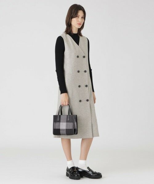 BLUE LABEL / BLACK LABEL CRESTBRIDGE / ブルーレーベル / ブラックレーベル・クレストブリッジ  ショルダーバッグ | クレストブリッジチェックスラブプリペラトート | 詳細2