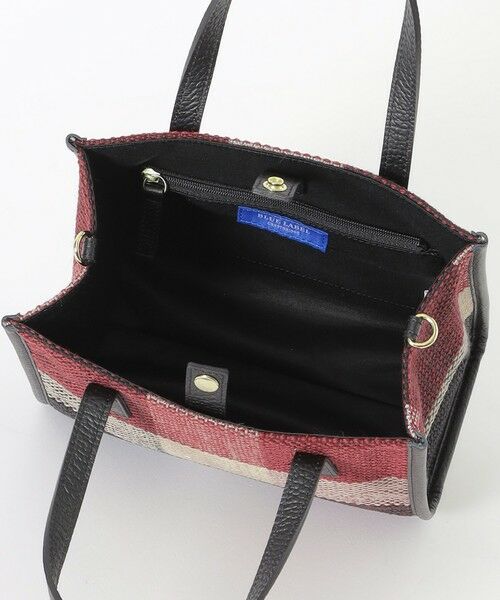 BLUE LABEL / BLACK LABEL CRESTBRIDGE / ブルーレーベル / ブラックレーベル・クレストブリッジ  ショルダーバッグ | クレストブリッジチェックスラブプリペラトート | 詳細11