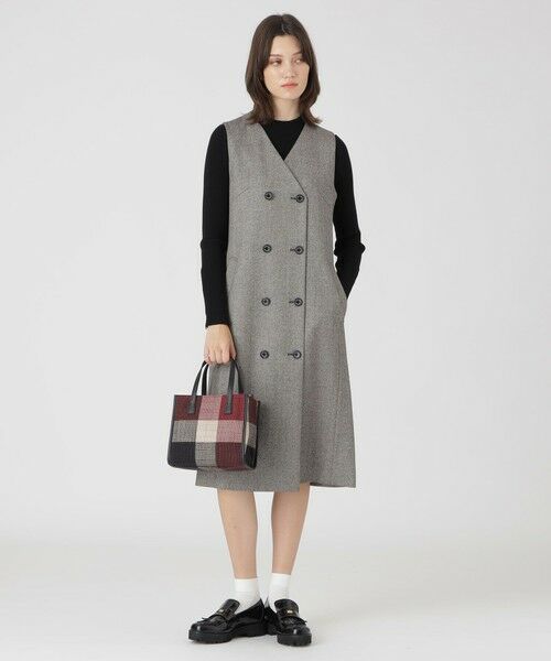 BLUE LABEL / BLACK LABEL CRESTBRIDGE / ブルーレーベル / ブラックレーベル・クレストブリッジ  ショルダーバッグ | クレストブリッジチェックスラブプリペラトート | 詳細8