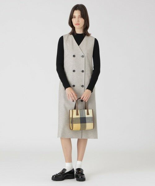 BLUE LABEL / BLACK LABEL CRESTBRIDGE / ブルーレーベル / ブラックレーベル・クレストブリッジ  ショルダーバッグ | クレストブリッジチェックスラブプリペラトート | 詳細14