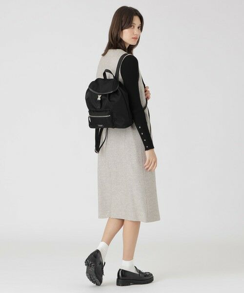 BLUE LABEL / BLACK LABEL CRESTBRIDGE / ブルーレーベル / ブラックレーベル・クレストブリッジ  ショルダーバッグ | 【BLACK OF BLACKs】ブラックナイロンバックパック | 詳細2