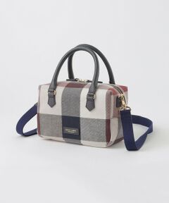 BLUE LABEL / BLACK LABEL CRESTBRIDGE / ブルーレーベル / ブラックレーベル・クレストブリッジ  ショルダーバッグ | クレストブリッジチェックキャンバスミニボストンバッグ