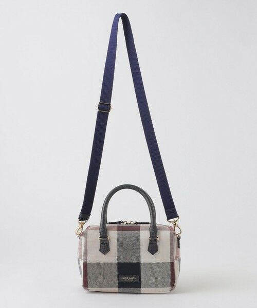 BLUE LABEL / BLACK LABEL CRESTBRIDGE / ブルーレーベル / ブラックレーベル・クレストブリッジ  ショルダーバッグ | クレストブリッジチェックキャンバスミニボストンバッグ | 詳細3