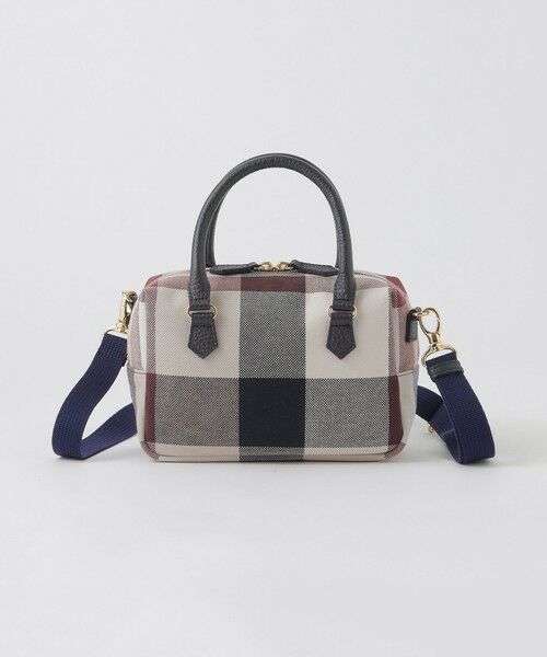 BLUE LABEL / BLACK LABEL CRESTBRIDGE / ブルーレーベル / ブラックレーベル・クレストブリッジ  ショルダーバッグ | クレストブリッジチェックキャンバスミニボストンバッグ | 詳細4