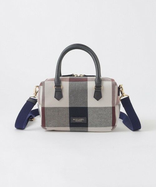 BLUE LABEL / BLACK LABEL CRESTBRIDGE / ブルーレーベル / ブラックレーベル・クレストブリッジ  ショルダーバッグ | クレストブリッジチェックキャンバスミニボストンバッグ | 詳細7