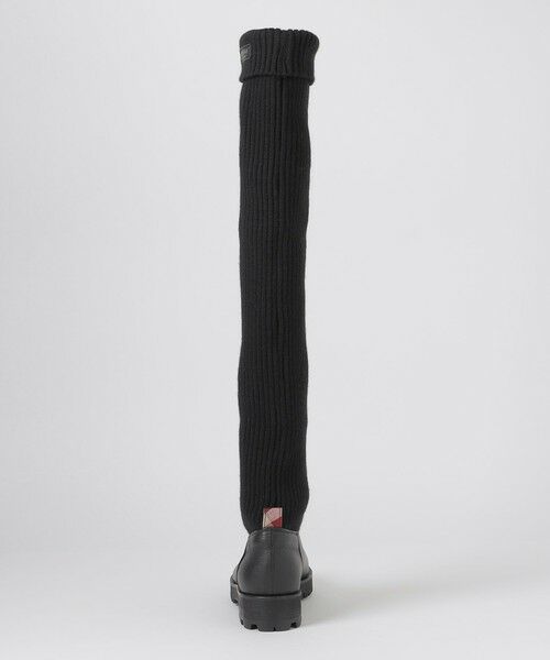 BLUE LABEL / BLACK LABEL CRESTBRIDGE / ブルーレーベル / ブラックレーベル・クレストブリッジ  フラットシューズ | ニットロングブーツ | 詳細2