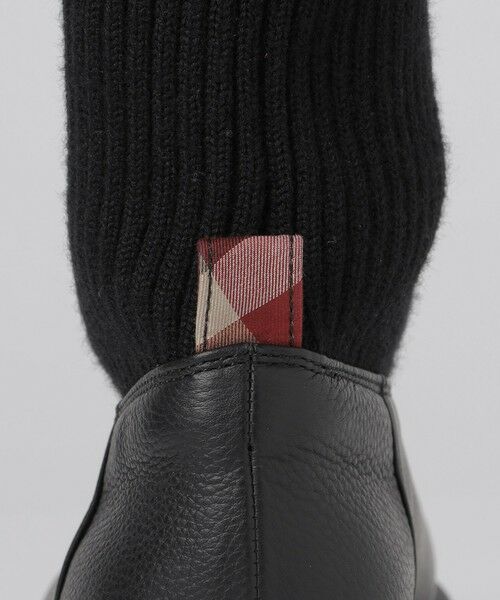 BLUE LABEL / BLACK LABEL CRESTBRIDGE / ブルーレーベル / ブラックレーベル・クレストブリッジ  フラットシューズ | ニットロングブーツ | 詳細4