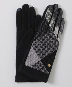 クレストブリッジチェックリボングローブ （手袋）｜BLUE LABEL