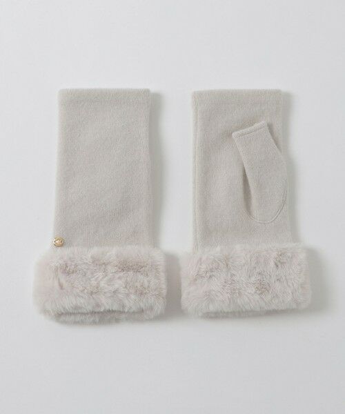 BLUE LABEL / BLACK LABEL CRESTBRIDGE / ブルーレーベル / ブラックレーベル・クレストブリッジ  手袋 | フィンガーレスファーグローブ | 詳細2