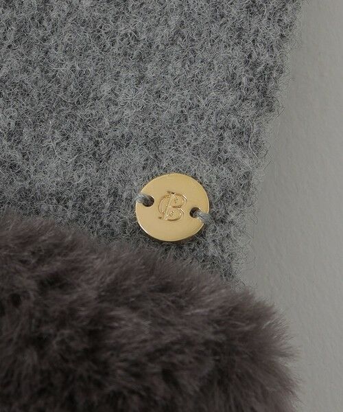 BLUE LABEL / BLACK LABEL CRESTBRIDGE / ブルーレーベル / ブラックレーベル・クレストブリッジ  手袋 | フィンガーレスファーグローブ | 詳細3