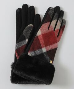 BLUE LABEL / BLACK LABEL CRESTBRIDGE / ブルーレーベル / ブラックレーベル・クレストブリッジ  手袋 | クレストブリッジチェックファーグローブ