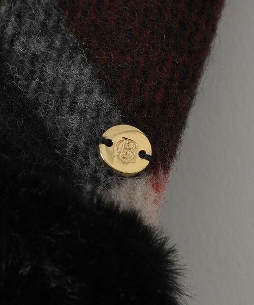 BLUE LABEL / BLACK LABEL CRESTBRIDGE / ブルーレーベル / ブラックレーベル・クレストブリッジ  手袋 | クレストブリッジチェックファーグローブ | 詳細5