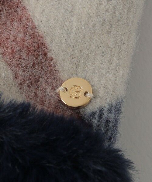 BLUE LABEL / BLACK LABEL CRESTBRIDGE / ブルーレーベル / ブラックレーベル・クレストブリッジ  手袋 | クレストブリッジチェックファーグローブ | 詳細8