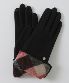 新品未使用　ブラックレーベル　クレストブリッジ　手袋　グローブ　25cm クレストブリッジチェックグローブ （手袋）｜BLUE LABEL