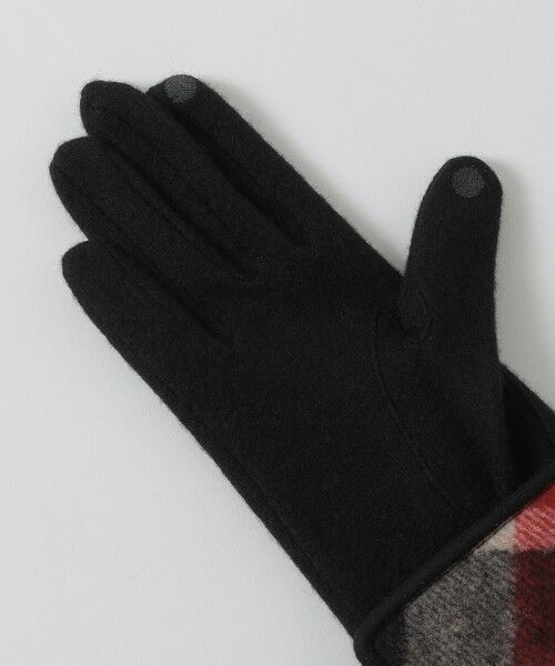 BLUE LABEL / BLACK LABEL CRESTBRIDGE / ブルーレーベル / ブラックレーベル・クレストブリッジ  手袋 | パーシャルクレストブリッジチェックグローブ | 詳細1