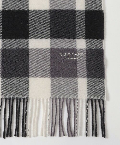 BLUE LABEL / BLACK LABEL CRESTBRIDGE / ブルーレーベル / ブラックレーベル・クレストブリッジ  マフラー・ショール・スヌード・ストール | クレストブリッジチェックマフラー | 詳細1