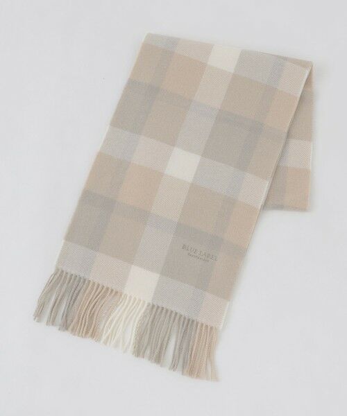 BLUE LABEL / BLACK LABEL CRESTBRIDGE / ブルーレーベル / ブラックレーベル・クレストブリッジ  マフラー・ショール・スヌード・ストール | クレストブリッジチェックマフラー | 詳細10