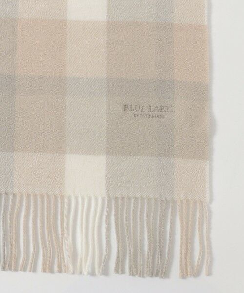 BLUE LABEL / BLACK LABEL CRESTBRIDGE / ブルーレーベル / ブラックレーベル・クレストブリッジ  マフラー・ショール・スヌード・ストール | クレストブリッジチェックマフラー | 詳細9